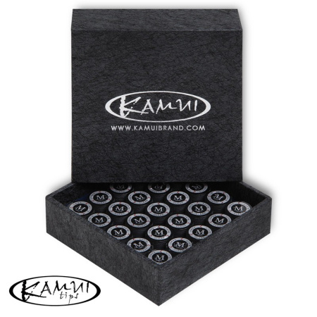 Наклейка для кия Kamui Clear Black ø13мм Medium 1шт.