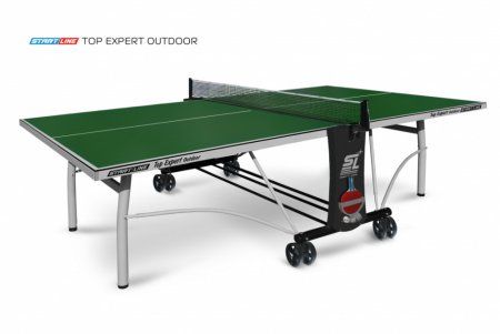 Теннисный стол StartLine Top Expert Outdoor зеленый