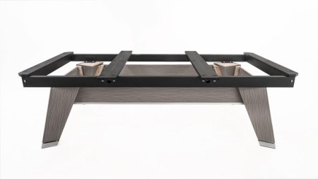 Бильярдный стол для пула "Rasson Acurra" 9 футов (черный, сланец 25 мм) в комплекте с плитой, аксессуары и сукно