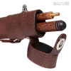 Тубус QK-S Musketeer 1x1 коричневый аллигатор