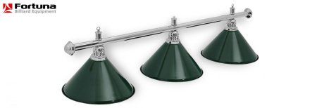 Светильник Fortuna Prestige Silver Green 3 плафона