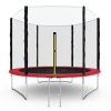 Батут с сеткой DFC PELPO 10ft с лестницей, RED