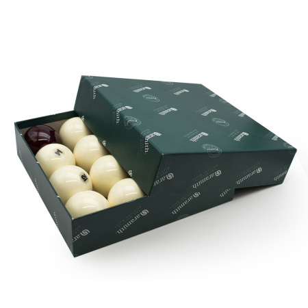 Комплект бильярдных шаров 68 мм "Aramith Premier", красный биток