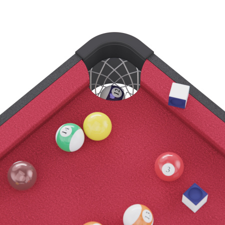 Игровой стол - бильярд DFC 54" 135 x 65 см, красный