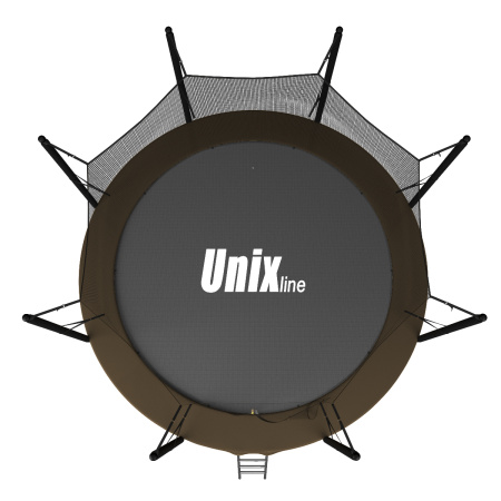 Батут UNIX Line Black&Brown 10 ft (inside)