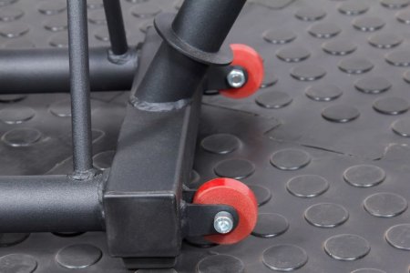 Передвижная подставка для дисков штанги