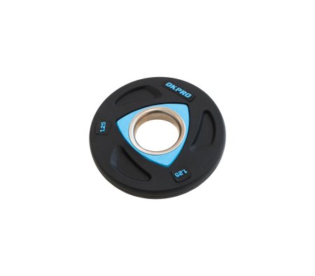 Диск олимпийский полиуретановый 1,25 кг OKPRO