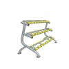 Стойка для гантелей трехрядная  UG-KJ1263