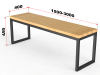 Скамья для улицы без спинки "Прямоугольник"