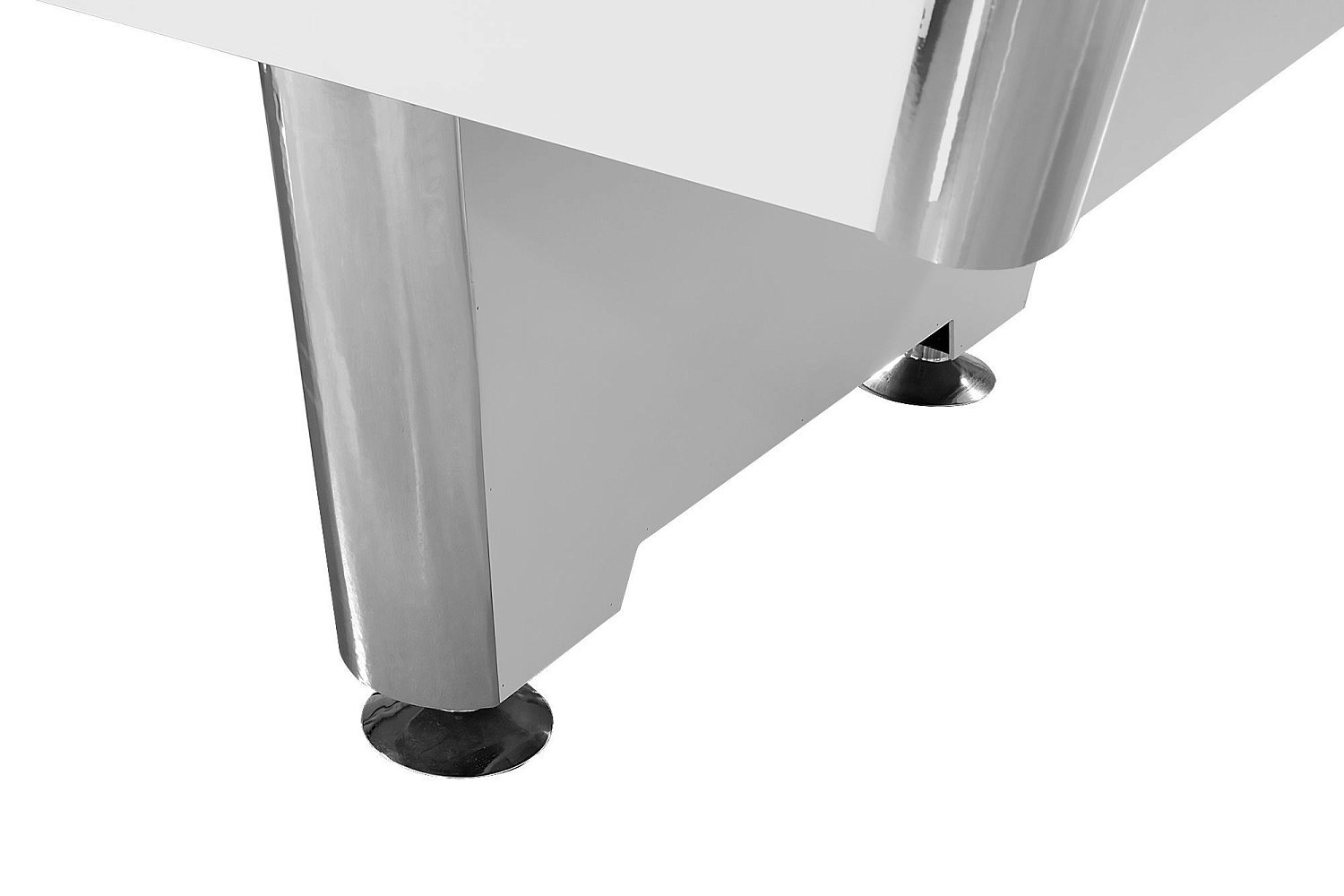 Бильярдный стол для пула Dynamic Billard "Triumph" 8 футов (матово-белый) в комплекте, аксессуары и сукно