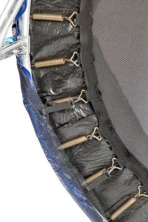 Батут Sundays Favorite 14FT (синий, с сеткой, с лестницей)