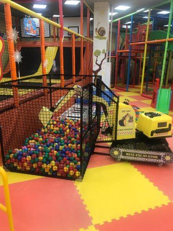 Экскаватор "Mini Excavator" с ограждением