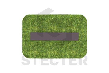 Элемент полосы препятствий "Стенка с двумя проломами"