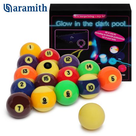 Набор аксессуаров Aramith Glow in the Dark Kit Pro Pool ø57,2мм