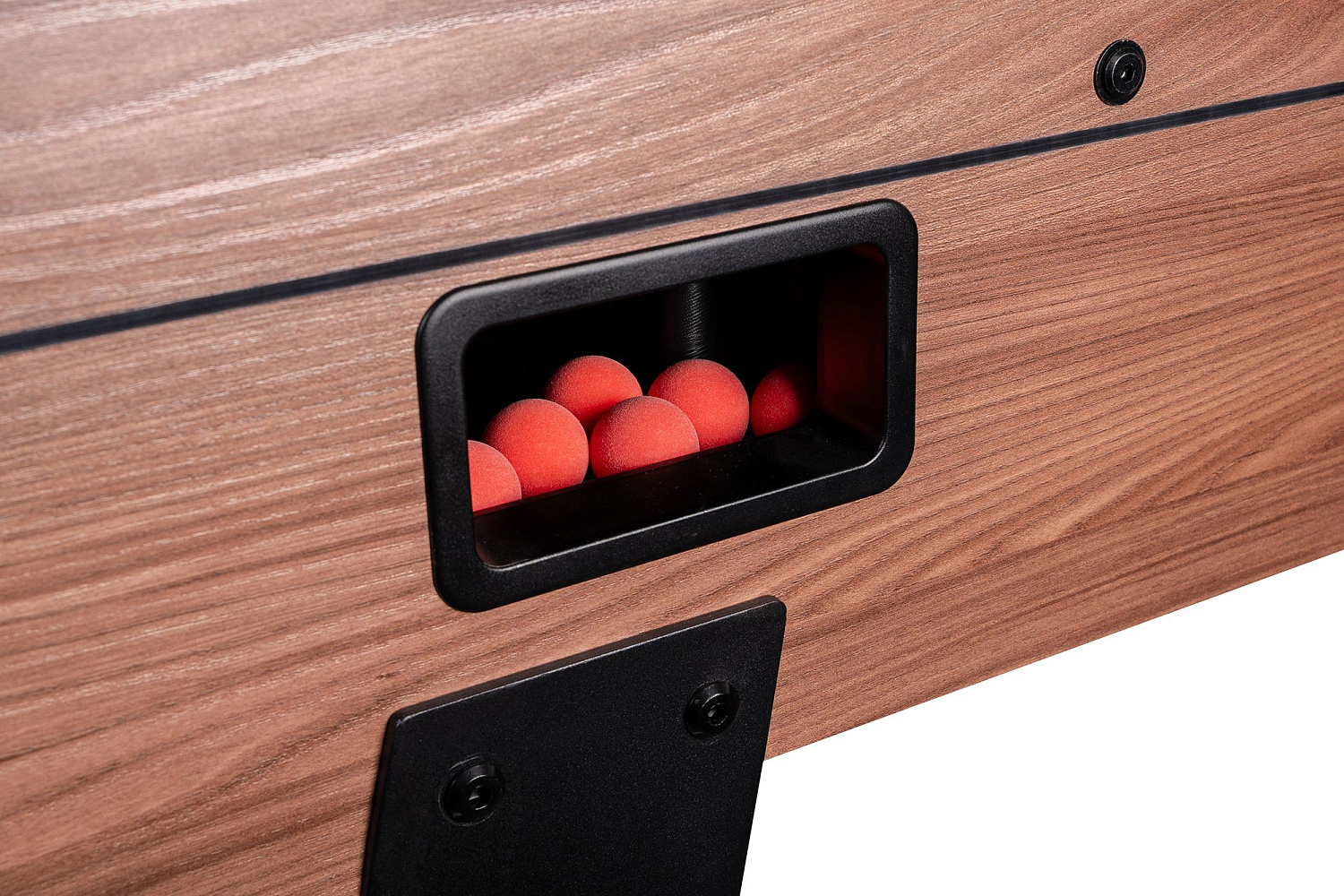 Игровой стол - футбол "Eiffel" коричнево-черный