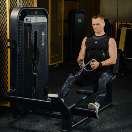 E7033JZ Гребная тяга. Горизонтальный блок. Стек 135 кг