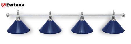Светильник Fortuna Prestige Silver Blue 4 плафона