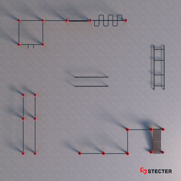 Проект "Дворовая площадка для Воркаут 2-1"