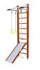 Шведская стенка Kampfer Ride Ceiling (№4 Вишневый Стандарт белый турник)