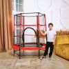 Батут детский DFC TRAMPOLINE-RED 55" с сеткой
