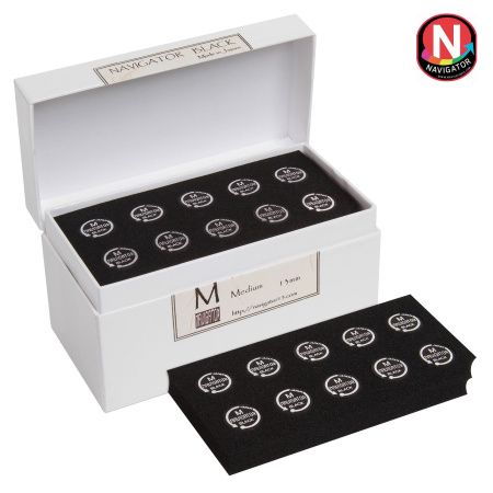 Наклейка для кия Navigator Black ø14мм Medium 1шт.