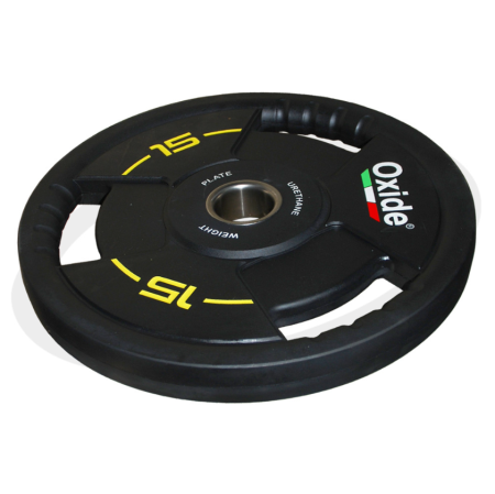 Полиуретановые олимпийские диски Oxide Fitness OWP02 15 кг.