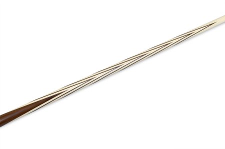 Цельный бильярдный кий для русской пирамиды Weekend "Классика" (коричневый граб, граб) 12 запилов