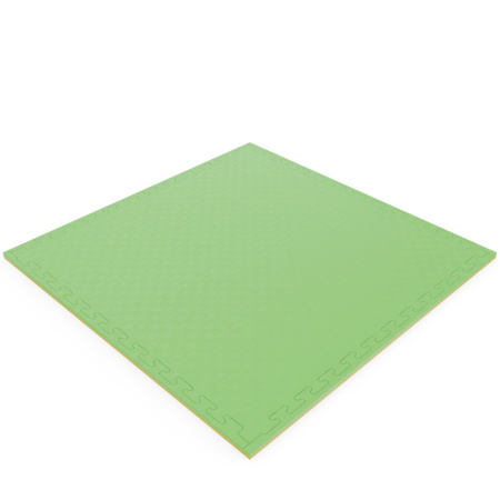 Будо-мат EVA DFC 100 x 100 см, 20 мм, цвет желто-зеленый