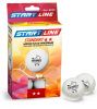 Мячи StartLine Standart 2* New (6 шт, бел.)