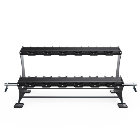Стойка для хранения гантелей, грифов STEELVER, до 165 кг, на 12 пар