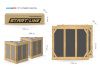 Стол теннисный City Power DESIGN Всепогодный