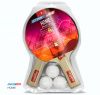 Набор для н/тенниса Start Line 92 р-ки HOME 1*, 3 мяча Club Select, сетка)