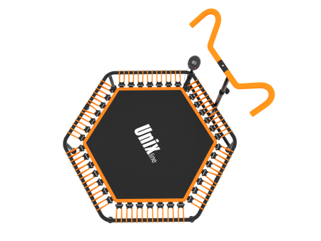 Батут спортивный UNIX Line FITNESS PRO (125 cm) Orange