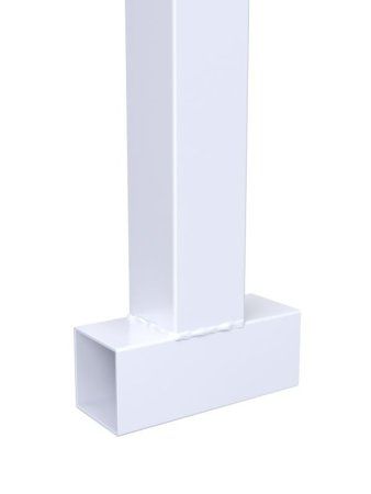 Баскетбольная стойка регулируемая разборная со стритбольным щитом 960х800 мм из оргстекла и усиленным кольцом