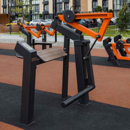 P-1810 Уличный тренажер Глют-машина (ягодицы) с переменной нагрузкой ZAVODSPORTA