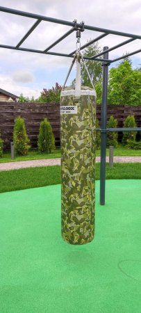 Мешок боксерский набивной Уличный Street Box TOTALBOX Зеленый - 35/120/42