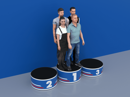 Пьедестал (ПРО) Штабель 812х812мм (круглый)