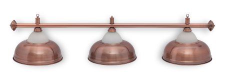 Светильник Fortuna Crown Red Bronze 3 плафона