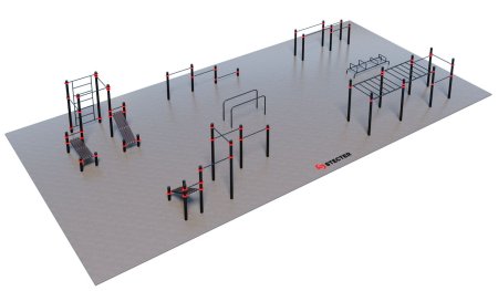 Проект "Районная площадка для Воркаут 3-4"