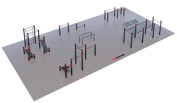 Проект "Районная площадка для Воркаут 3-4"