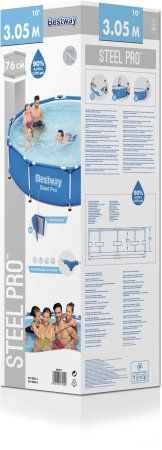 Каркасный бассейн Bestway Steel Pro 56677