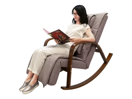 Массажное кресло качалка FUJIMO F2002 МСX Time2Chill Latte (Tailor 3) Вишня