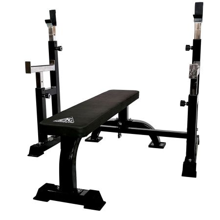 Скамья со стойками под штангу DFC черн. DZ005FBB