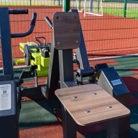 P-1809 Уличный тренажер Наклонная тяга с переменной нагрузкой ZAVODSPORTA