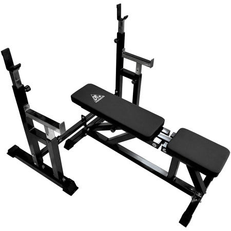 Скамья со стойками под штангу DFC DZ005ABB