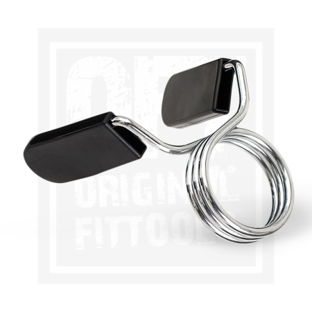 Замок пружинный с изогнутыми обрезиненными лапками 51 мм