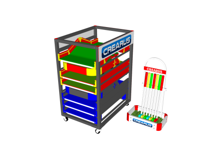 Дорожка для игры в мини гольф MEGA 2.4 MAX