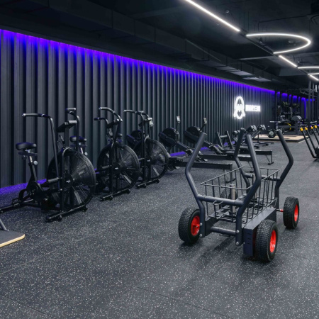 X-8860 Велотренажер с воздушным сопротивлением (LCD-дисплей) ТАНГЕН