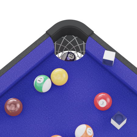 Игровой стол - бильярд DFC 54" 135 x 65 см, синий