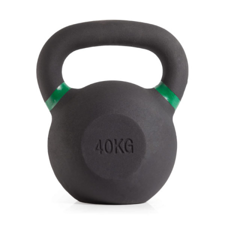 Гиря чугунная с цветным кольцом 40 кг (модель: К-3) VictoryFit VF-KCR400